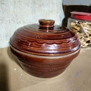 Vintage Marcrest Daisy dot pots